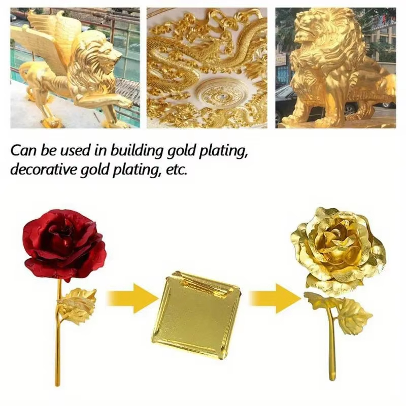 100pcs Imitation Gold Sliver C - Art Craft Leaves 评论和价格