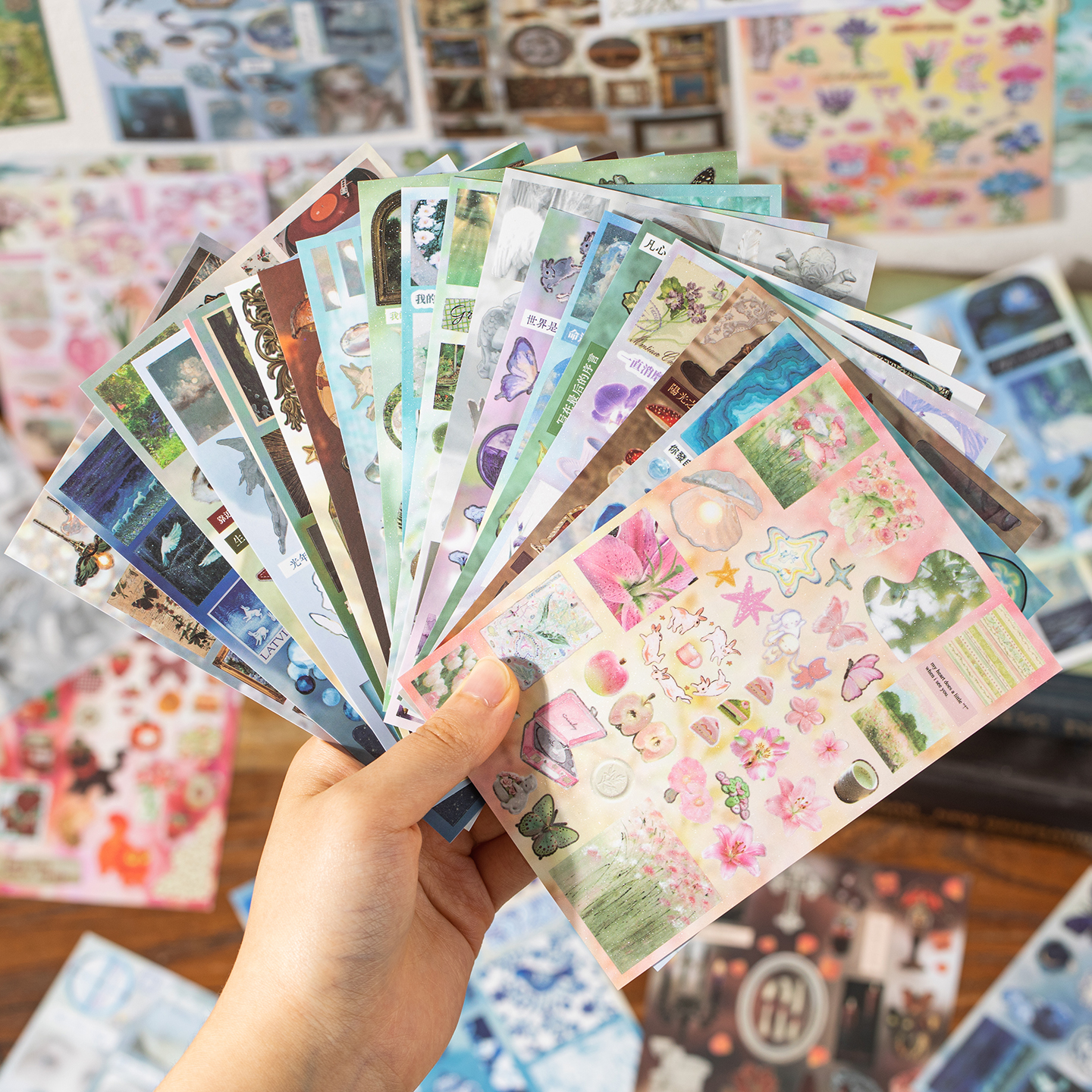 30/60 Sheets Cute PET Die cut  - Art Craft Toddler 评论和价格