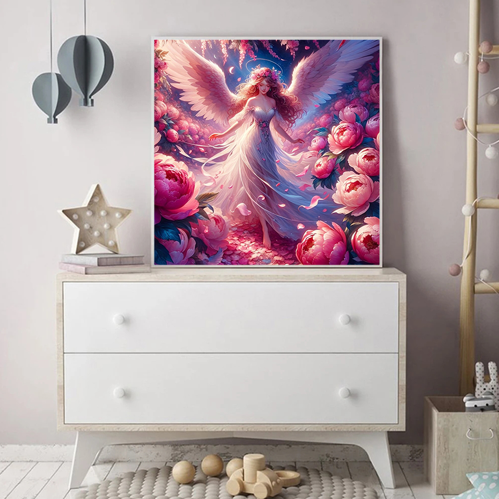 Momoart Diamond Mosaic Girl Po - Art Craft Rose 评论和价格
