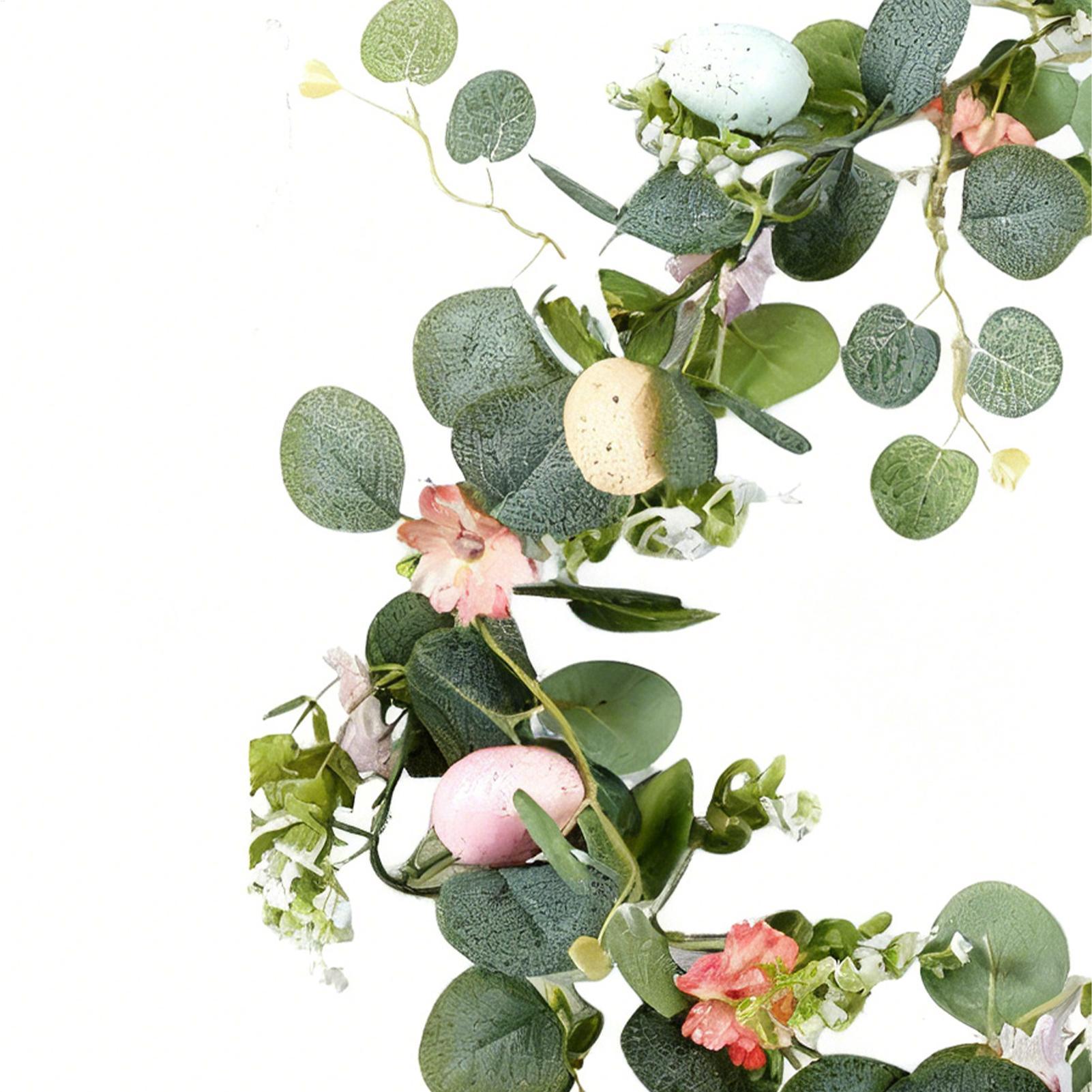 Easter Garland Artificial Euca - Art Craft Rose 评论和价格