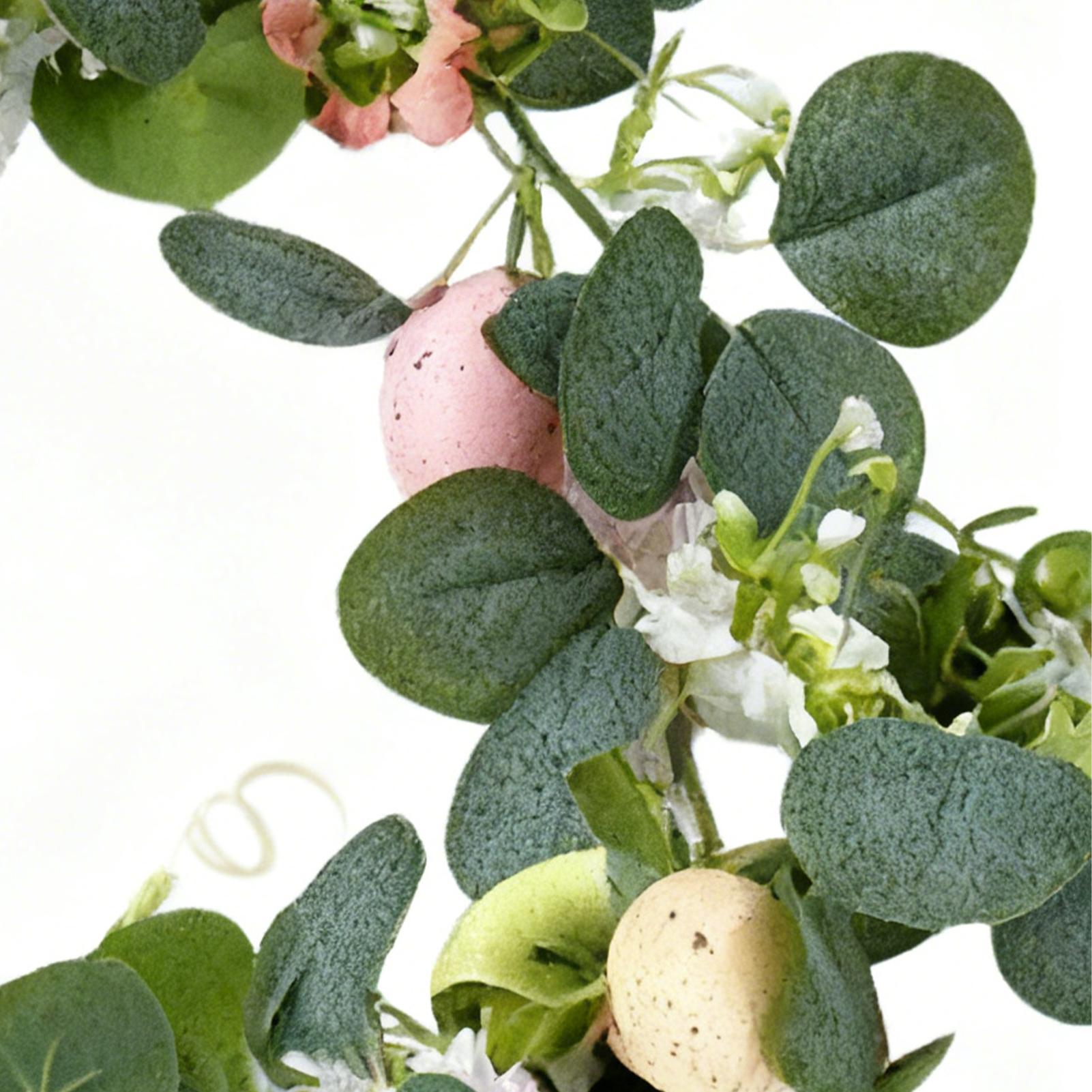 Easter Garland Artificial Euca - Art Craft Rose 评论和价格