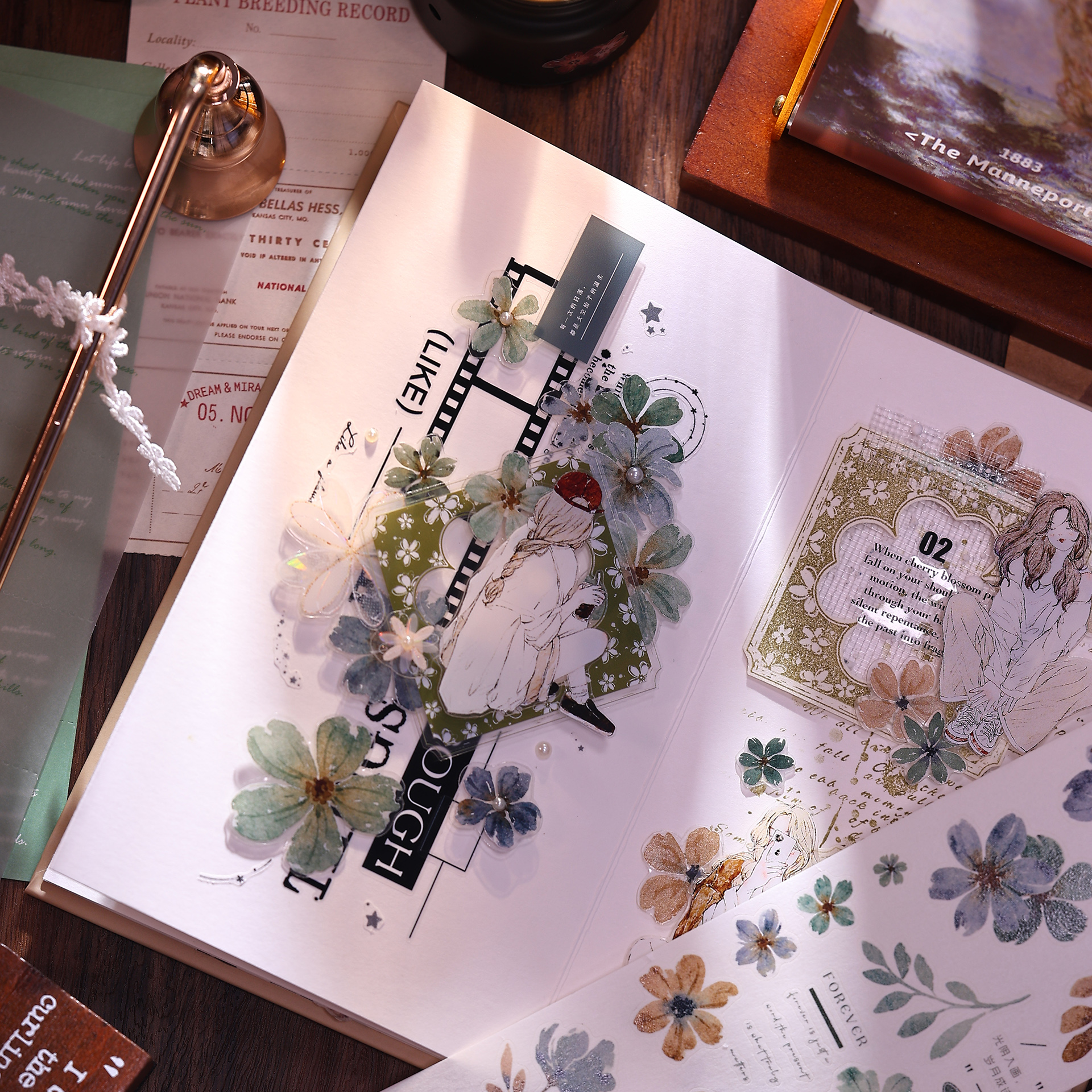 XiaoBaiJia Studio Vintage Yell - Washi Tape Rolls 评论和价格