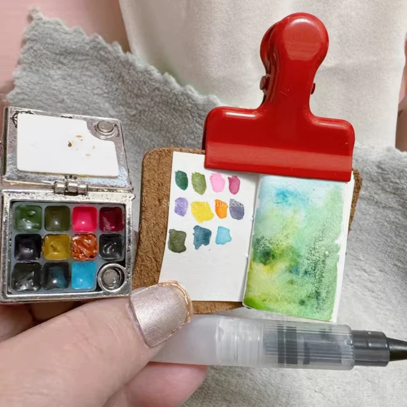 Ultra Mini Travel Watercolor P - Gouache Paint Set 评论和价格