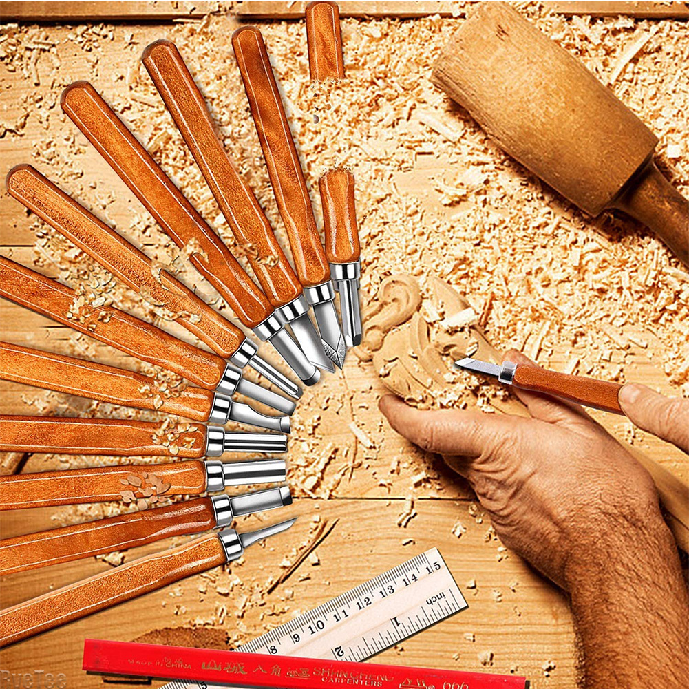 12Pcs SK2 Woodworking Carving  - Art Craft Tools 评论和价格