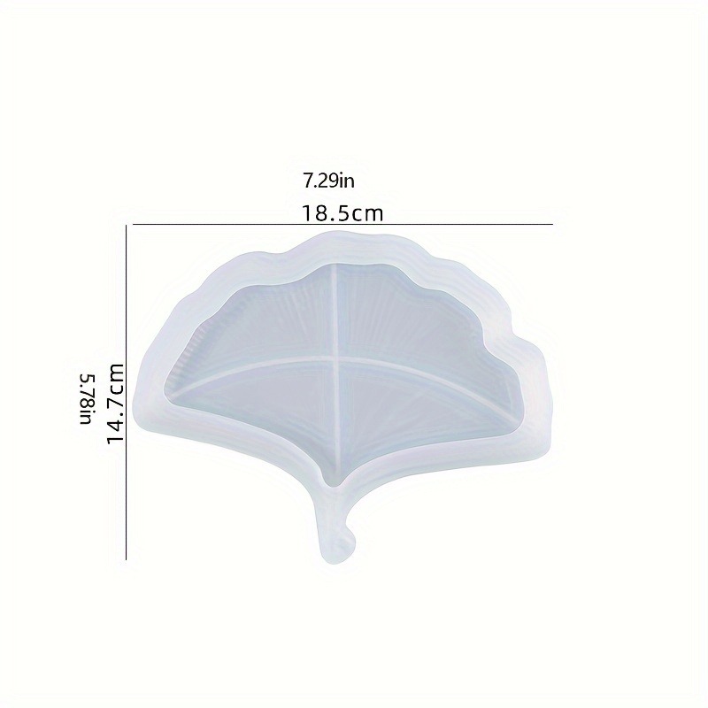 1pc Handmade Ginkgo Leaf Silic - Art Craft Leaves 评论和价格